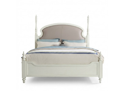 Bett Nuetsdësch 3-Stéck-Schlofkummer Set Design Modern Luxus Better Grupp Holz Nei