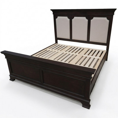 Design Duebelbett Liederbett Better Bett Holz Polster Schlofzëmmer Bestietnes 180x200