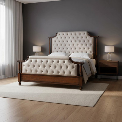 Bett Këssen Design Luxus Duebel Hotel Better Schlof Zëmmer Lieder Chesterfield