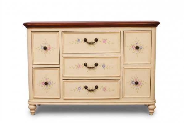 Wäiss Design Wunnzëmmer Kommode Sideboard Anrichte Kommoden Schaf