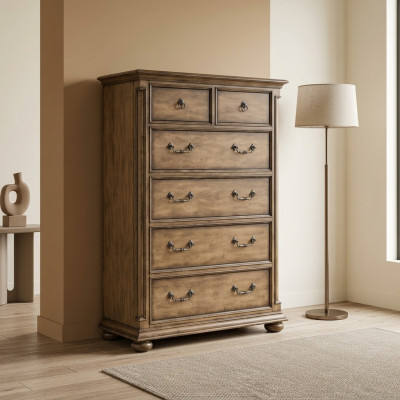 Schaf Kommode Design Lowboard Anrichte Eechte Holz Buffet Kommoden Sideboard