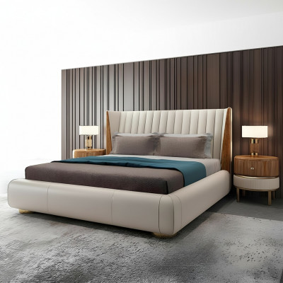 Designer italienesch Miwwelen Bett duebelt Schlofkummer 150x200cm Better Lieder Nei