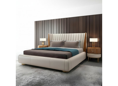 Designer italienesch Miwwelen Bett duebelt Schlofkummer 150x200cm Better Lieder Nei