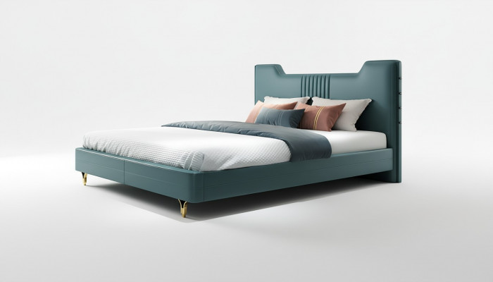 Moderne Designer Holzbetter Edelt Möbel Duebel Better Neie Schlofkummer Polster.