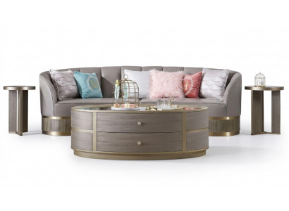 Modernt Sofadësch Dësch Sofa Design Dëscher Dekor Holz Wunnzëmmer Niewendësch