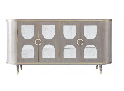 Kommoden Kommoden Designer Board Schief Schiefholz Sideboard Regal