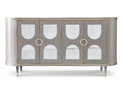 Kommoden Kommoden Designer Board Schief Schiefholz Sideboard Regal
