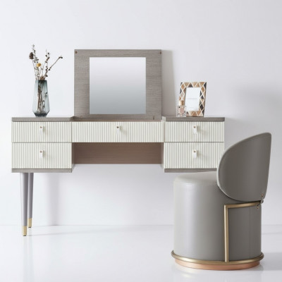 Schminktisch Konsolendësch Designer Holz Dekorativ Kommode Säitendësch