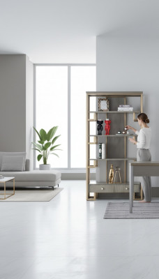 Bicherregal Edelstahl Regal Bicher Mauer Schief Büro Regaler Luxus