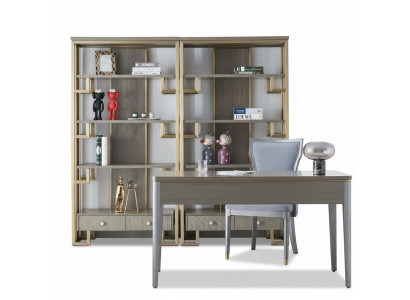 Iesszëmmer Stull 1 Sëtzer #2732 Fauteuil Holz Luxus Klass Miwwel Massivholz