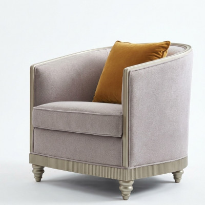 Fotell Design Canapé Sofa Relax Textil Lounge Club Polster Sëtzer Luxus Eenzelsëtz.