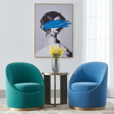 Fauteuil Fernseh Canapé 1-Sëtzer Sofa Textil Stoff Couchen Polster Design Miwwelen Neit