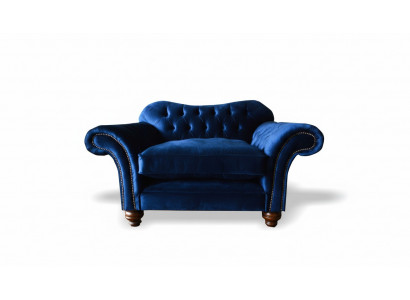 Ohrensessel Fauteuil Fernseh Design Polster Sofa Canapé Chesterfield Textil Bloéier