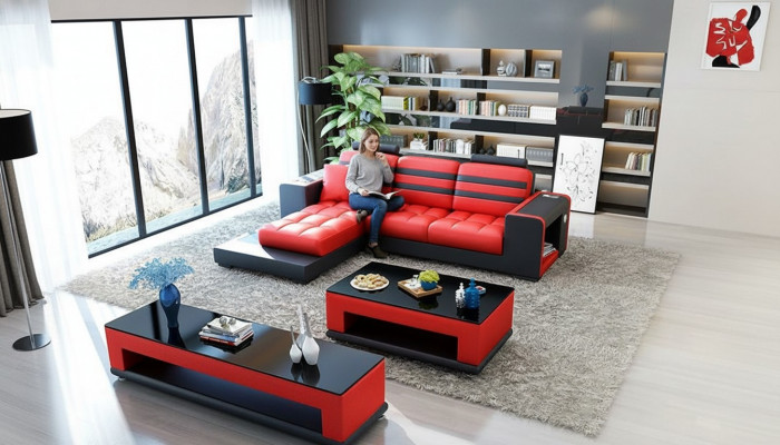 Eckcouch Polster Set Wunnlandschaft L Form Designer Sofa Canapé Eckcouch Luxus