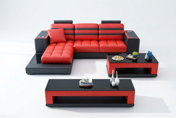 Eckcouch Polster Set Wunnlandschaft L Form Designer Sofa Canapé Eckcouch Luxus