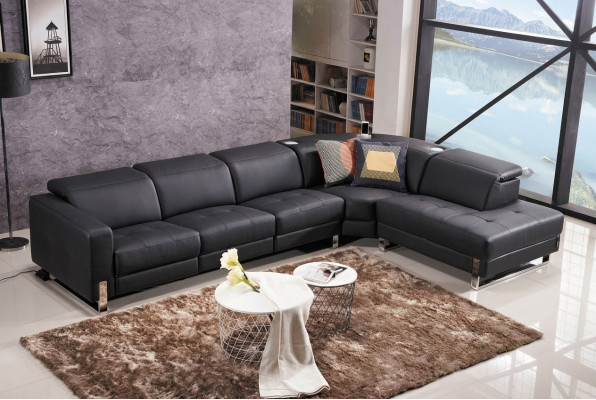 Luxus Canapé L-Form Liederkanapé Couch Wunnlandschaft Garnitur Design Modern Canapé Eckcanapé