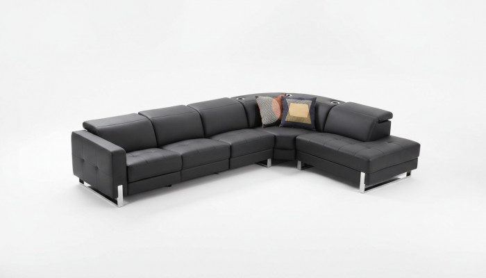 Luxus Canapé L-Form Liederkanapé Couch Wunnlandschaft Garnitur Design Modern Canapé Eckcanapé