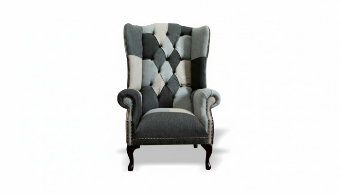 Luxus Polster Klassesch Chesterfield Fotell 1 Sëtz Ouerensessel Eenzelsëtz Neit