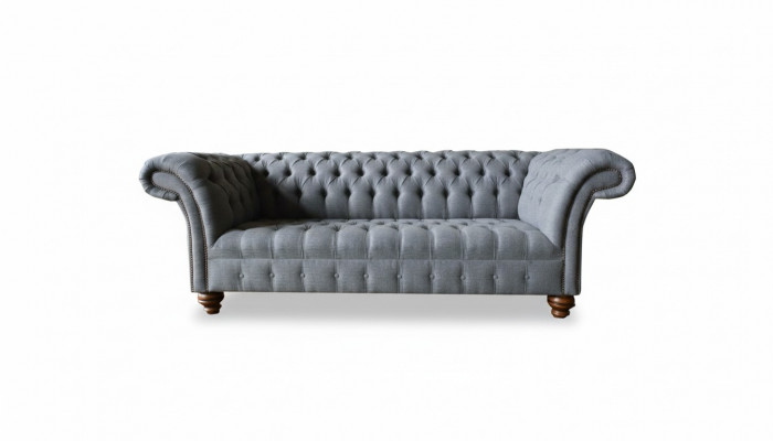 Dreisëtzer Canapé Polster Design Sofa 3er Sëtz Sofanen Zëmmer Gro