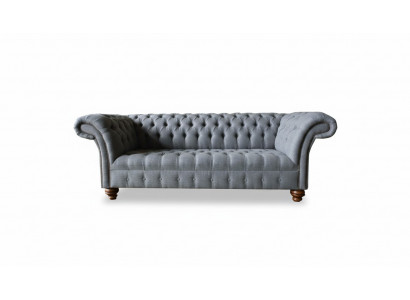 Dreisëtzer Canapé Polster Design Sofa 3er Sëtz Sofanen Zëmmer Gro
