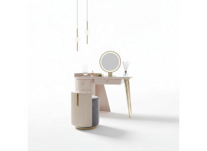 Design Luxus Miwwel Schminktisch Dësch Konsoletischen Schminktisch Schlofzëmmer