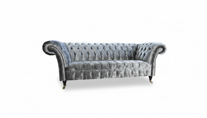 3-sëtzer Wunnlandschaft 3 Sëtzer Garnitur Design Sofa Couch Modern Couchen