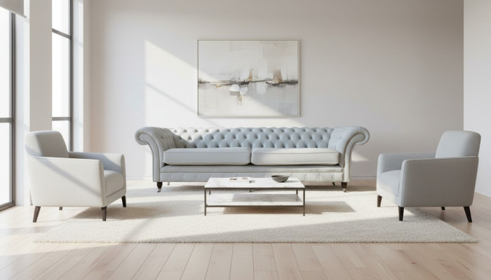 Polster Sofas Design Luxus Couch Sofa 4er Stoff Couchen Véiersëtz Samt Nei