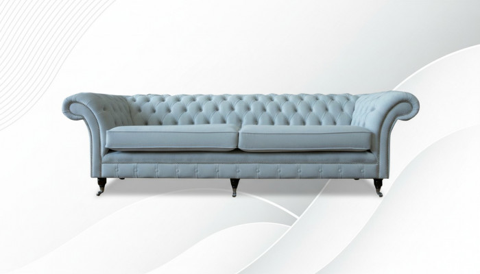 Polster Sofas Design Luxus Couch Sofa 4er Stoff Couchen Véiersëtz Samt Nei