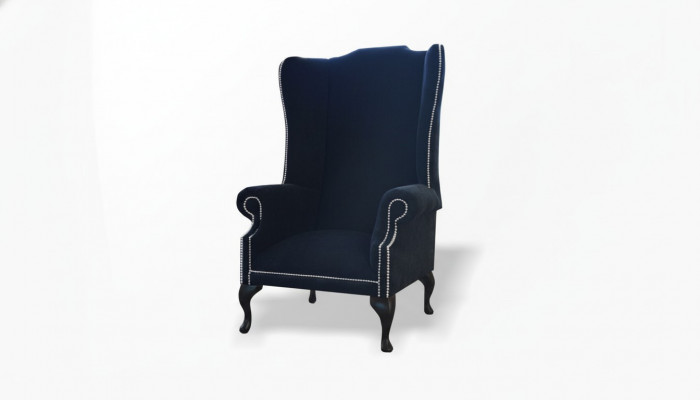 Sesseldesign Couch Chesterfield Textil Lounge Club Polster Sëtz Luxus 1-Sëtzer