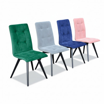 Stull Grau Design Wunnzëmmer Iesszëmmer Holz Still Polster Lehnstull Design Nei