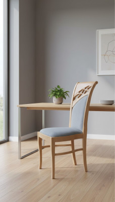 Design Stull Fotell Set Iesszëmmer Garnitur Polster Landhausmiwwel Still Design