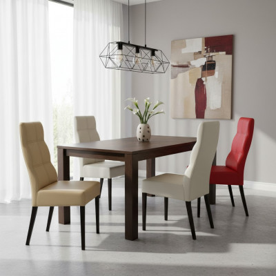 Designer Stull Luxus Liegstull Polstersëtz Still Gastro Iesszëmmer Design Sëtz Neien