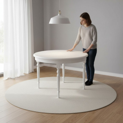 Design Iessdësch Holz Dëscher Iesszëmmer Miwwelen Ronnen Massivholz Dëscher Modern Nei