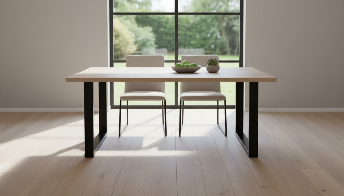 Dësch Designer Konferenzdësch Holzdësch Meeting Dëscher Iesszëmmer Iessdëscher Nei