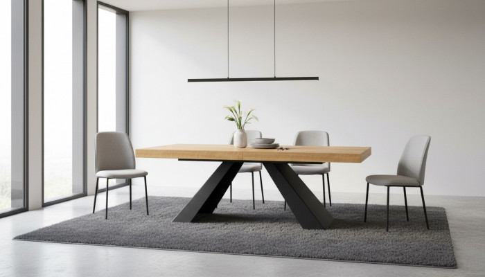 Luxus Dëscher Miwwelen Designer Iessdësch Holz Iesszëmmer Wunnzëmmer Moderne Dësch