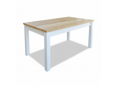 Iessdësch Dëscht Grupp Iesszëmmer Wunnzëmmer Garnitur Holz Design Dëscher Nei 160cm