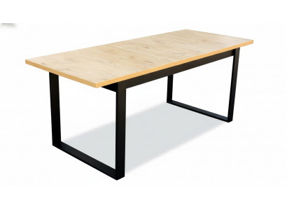 Iessdësch Dësch Iesszëmmer Büro Wunnzëmmer Dëscher Holz Design 160cm Auszéiher