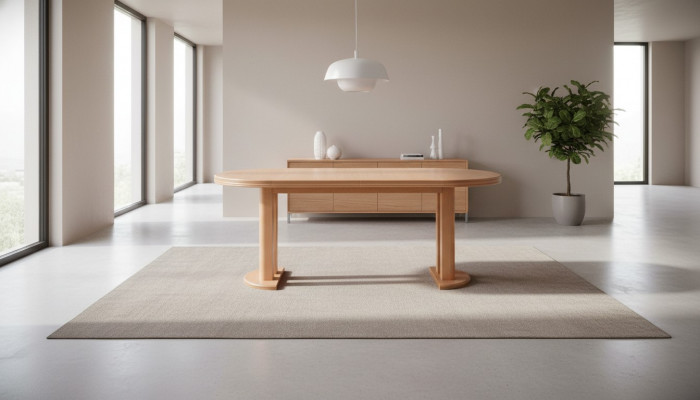 Iessdësch Kichendësch Restaurant Holz Iesszëmmer Dëscher 90x90 Auszéi-bar 90x240cm