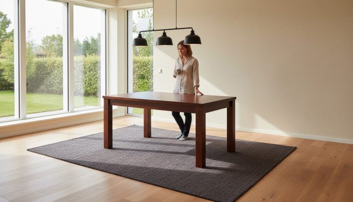 Luxus Iessdësch Dësch Holzdësch Klassesch Dëscher Stil Modern Iesszëmmer Miwwelen Nei