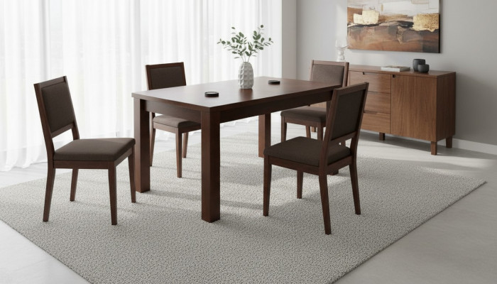 Luxus Iessdësch Dësch Holzdësch Klassesch Dëscher Stil Modern Iesszëmmer Miwwelen Nei