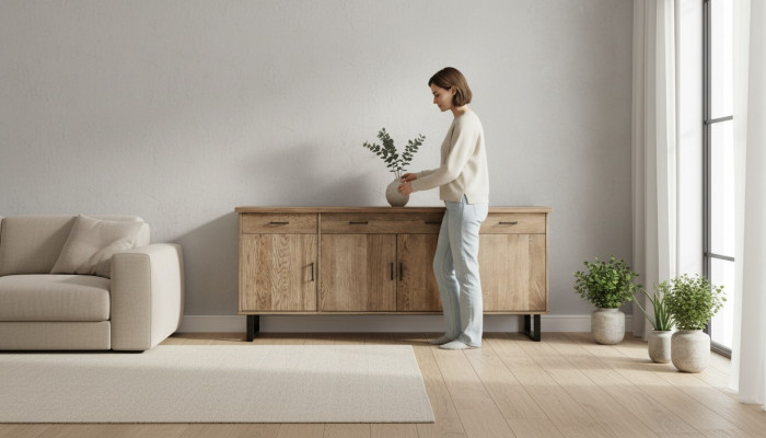 Kommode Kommoden Klassesch Schrängt Schrängkä Holz sideboard Regal Schrängt Nei
