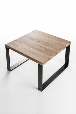 Couchtisch Canapé Dësch Sofa Dëscher Beistelltisch Wunnzëmmer Miwwelen Holz 70x45 Loft