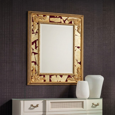 Klasseschen Designer Spigel Wandspigel Barock Rokoko 93x153cm Holzrahmen Nei