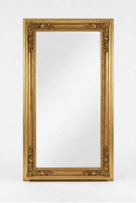 Modernt Grousst Spigel Wandspigel Echt Holz Kader Hängspigel Luxus Miwwel Nei