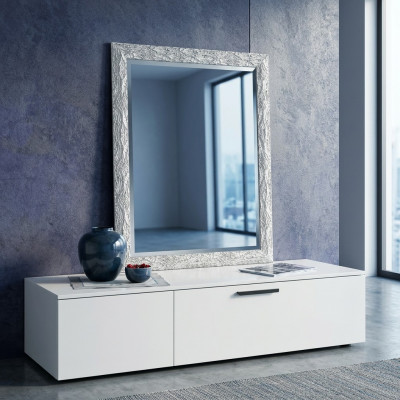 Spigel Wandspigel Designer Diele Wunnzëmmer Buedzëmmer Holz Glas Design Miwwel Nei