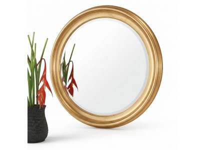 Spigel Wandspeigel Gankspeigel Buedzëmmer Wäiss Modern Holz Wand Dekoratioun Spigelchen