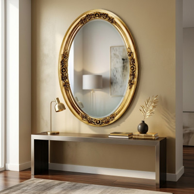 Designer Kommode Anrichte Side Low Board Schaf Wunn Zëmmer Regal Luxus Spigel Nei