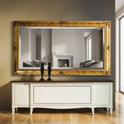 Klasseschen Design Spigel Wandspigel Retro Barock Rokoko Gouden Holzrahmen