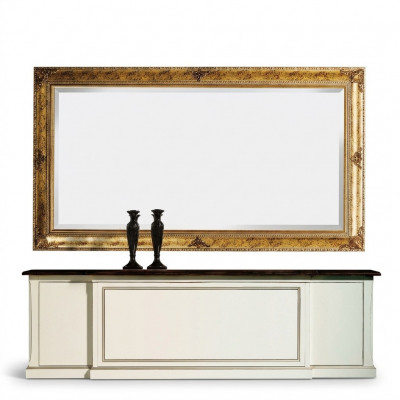 Klasseschen Design Spigel Wandspigel Retro Barock Rokoko Gouden Holzrahmen