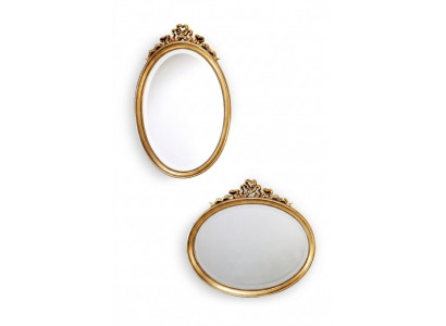 Klassesche Designer Spigel Groussen Mauer-Spigel Retro Barock Rokoko Gold SP7630